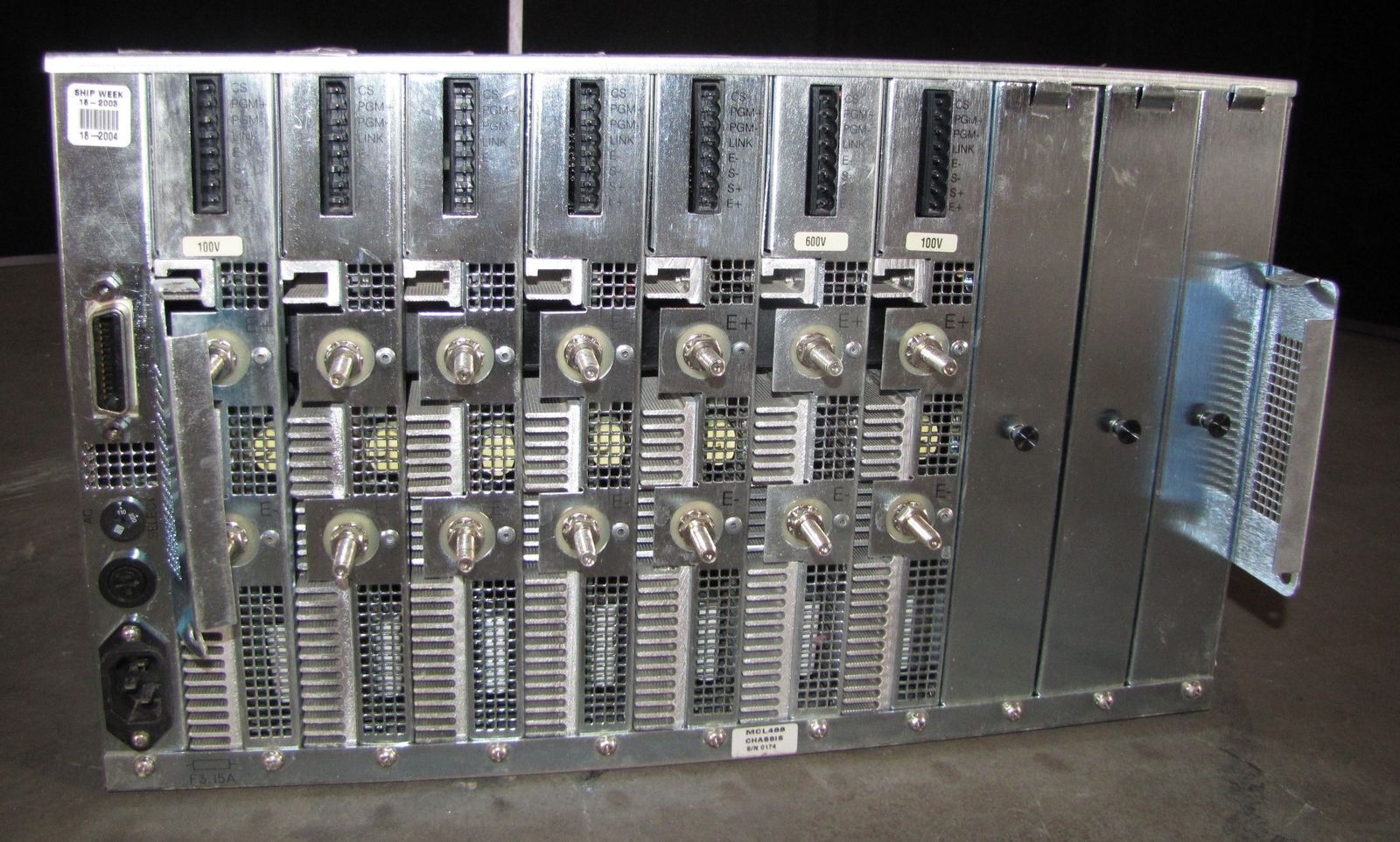 Transistor Devices MCL488 DC Electronic Load mainframe (9 in stock) Transistor Devices MCL488 DC Electronic Load mainframe (9 in stock)